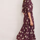 Jodi Dress - Deep Plum Floral