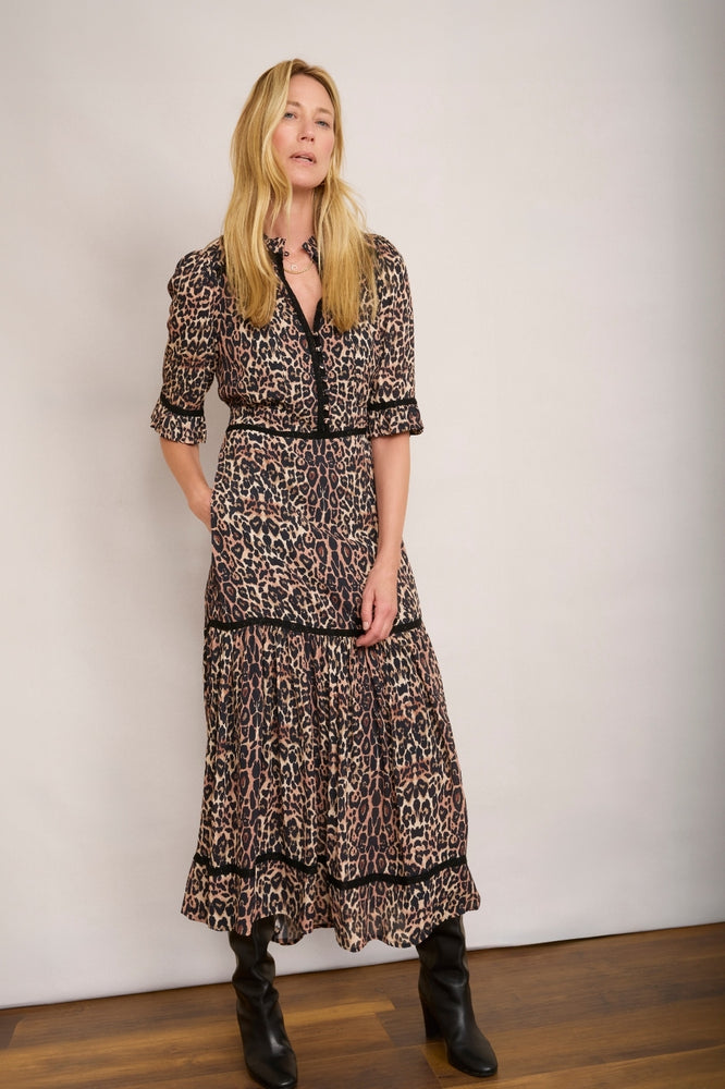 Jodi Dress - Leopard