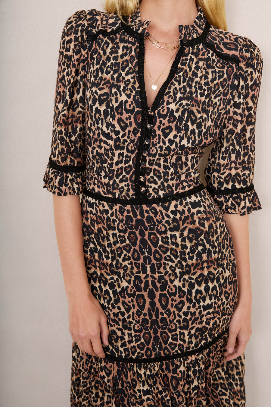 Jodi Dress - Leopard