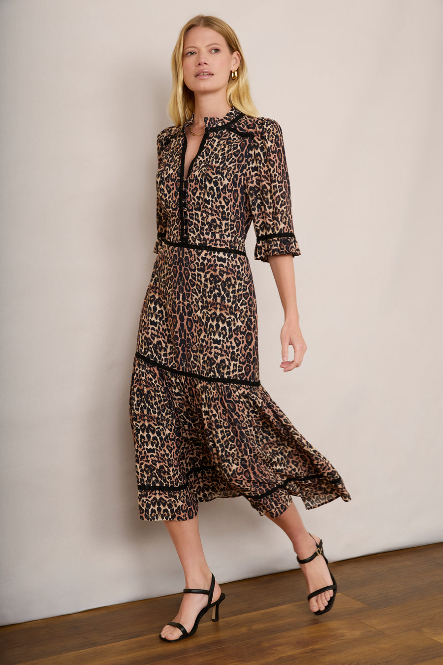 Jodi Dress - Leopard