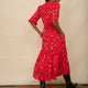 Jodi Dress - Red Floral