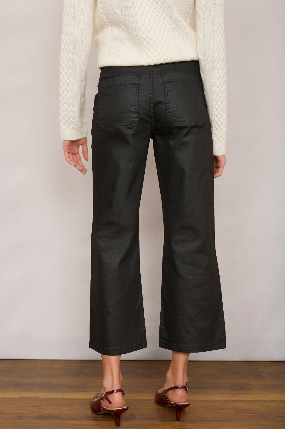 Jules Coated Jean - Black