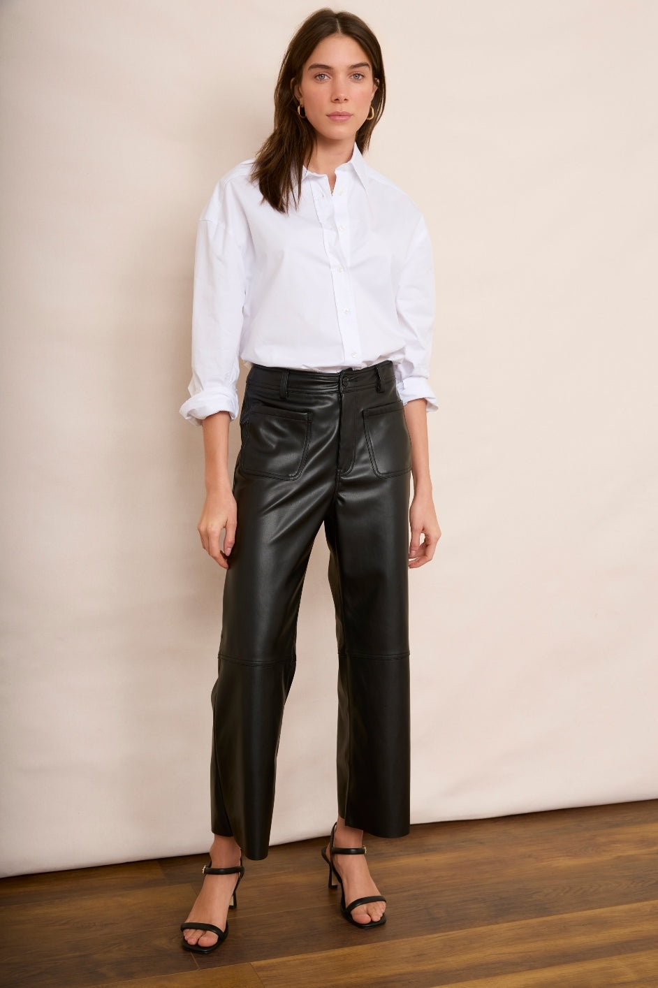 Faux Leather Trousers – WYSE London