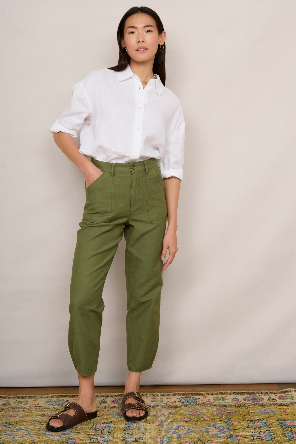 June Cargo Trouser - Khaki