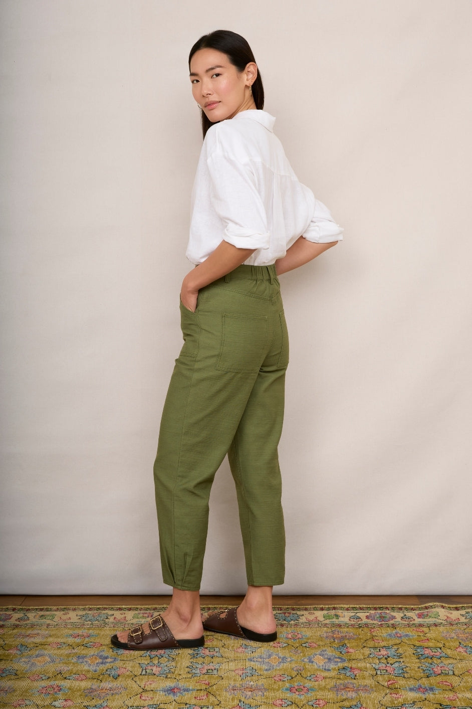 June Cargo Trouser - Khaki