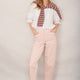 Kaya Cargo Barrel Jean - Candy Floss Pink