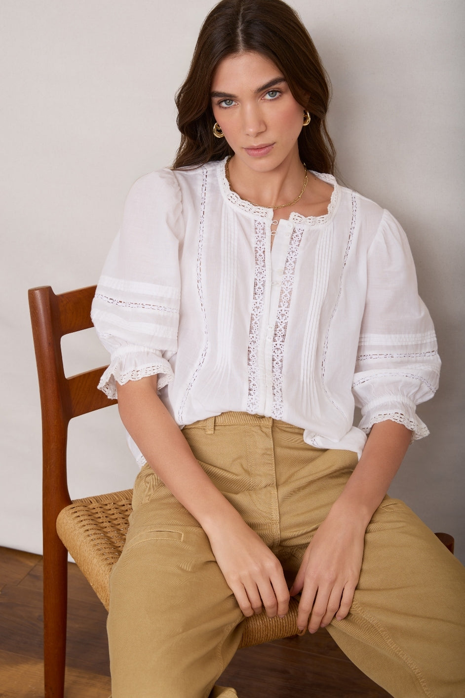 Klara Blouse - Ivory