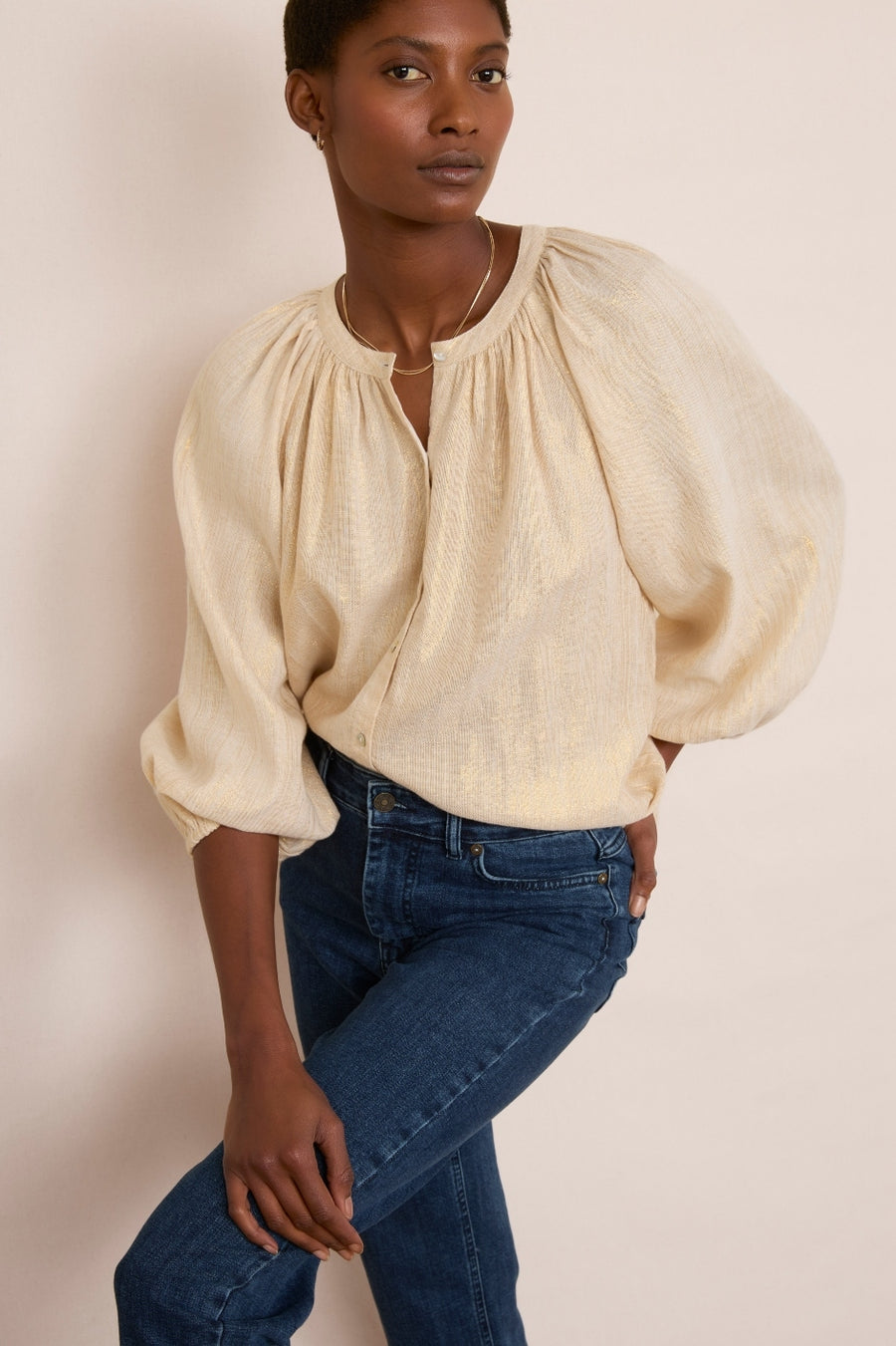 Lauren Blouse - Gold