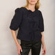 Laurie Taffeta Top - Midnight