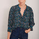 Lexi Blouse - Teal Confetti