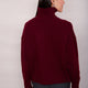 Liana Chunky Funnel Neck Jumper - Plum