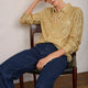 Libby Sequin Shirt - Gold