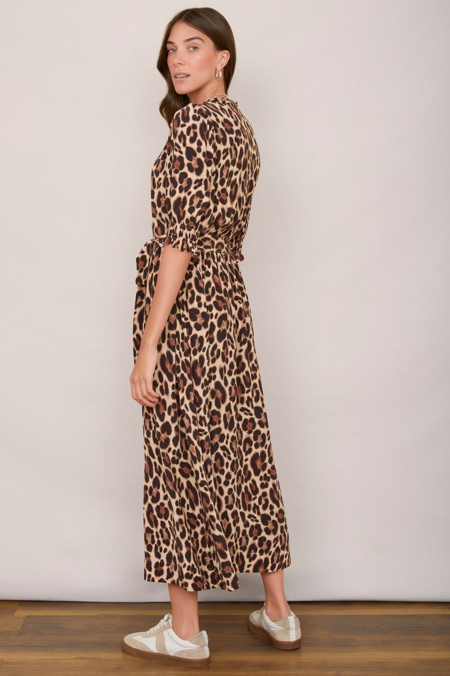 Lilian Dress - Leopard