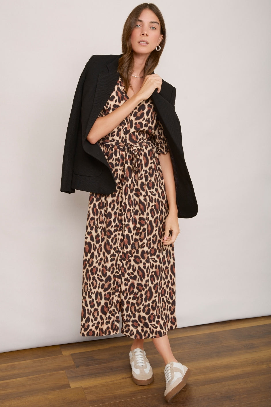 Lilian Dress - Leopard