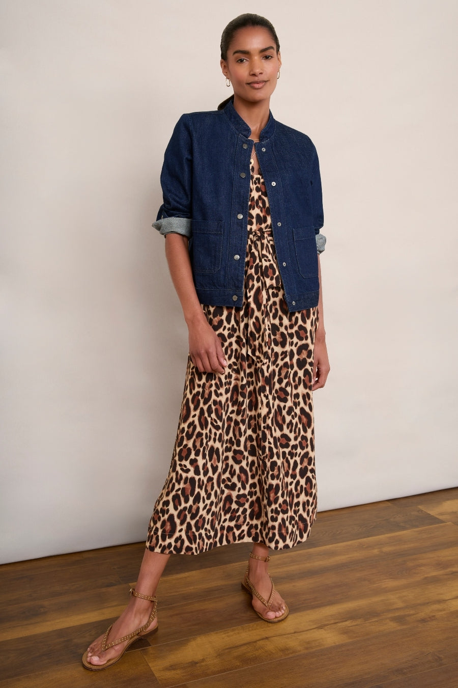 Lilian Dress - Leopard