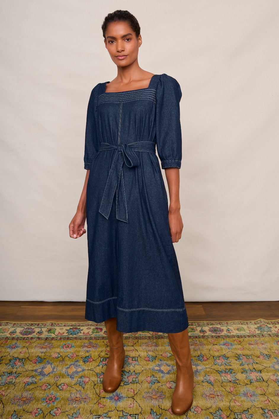 Lucy Dress - Denim