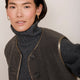 Ginny Borg Gilet - Pewter