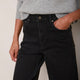 Lula Barrel Jean - Washed Black