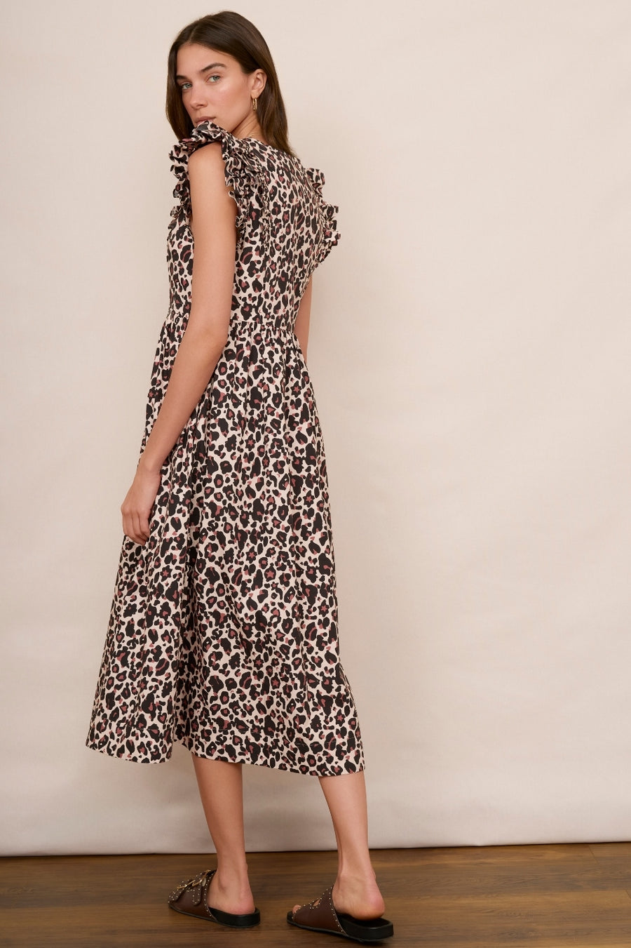 Luna Dress - Leopard