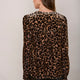 Freida Silk Velvet Blouse - Leopard