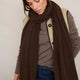 Mathilde Cashmere Scarf - Cocoa