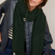 Mathilde Cashmere Scarf - Forest Green