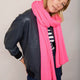 Mathilde Cashmere Scarf - Neon Pink