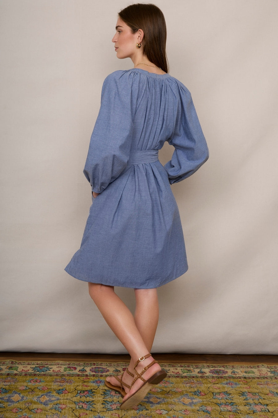 Maurelle Dress - Chambray