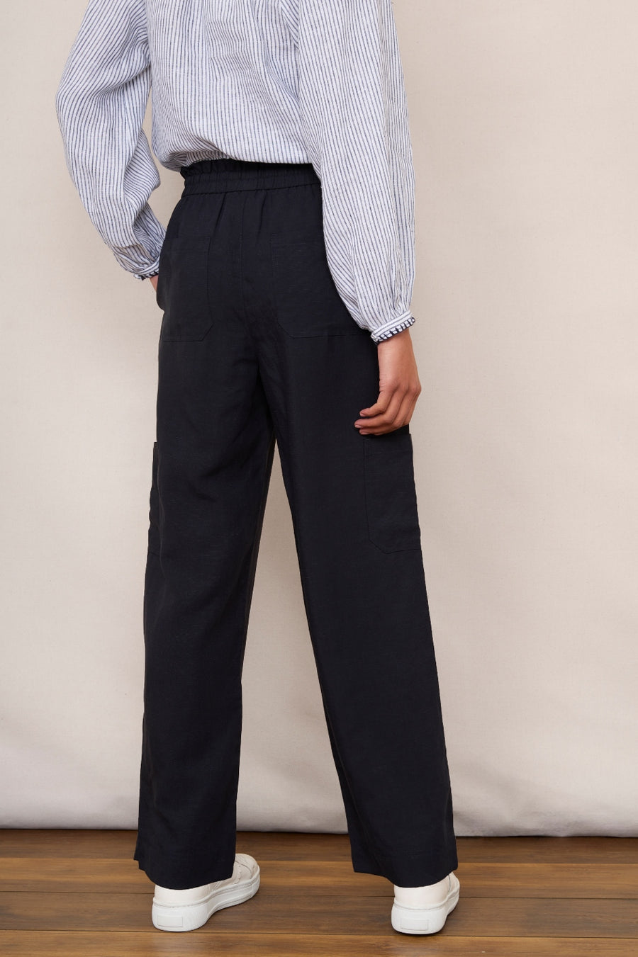 Maya Cargo Trouser - Midnight