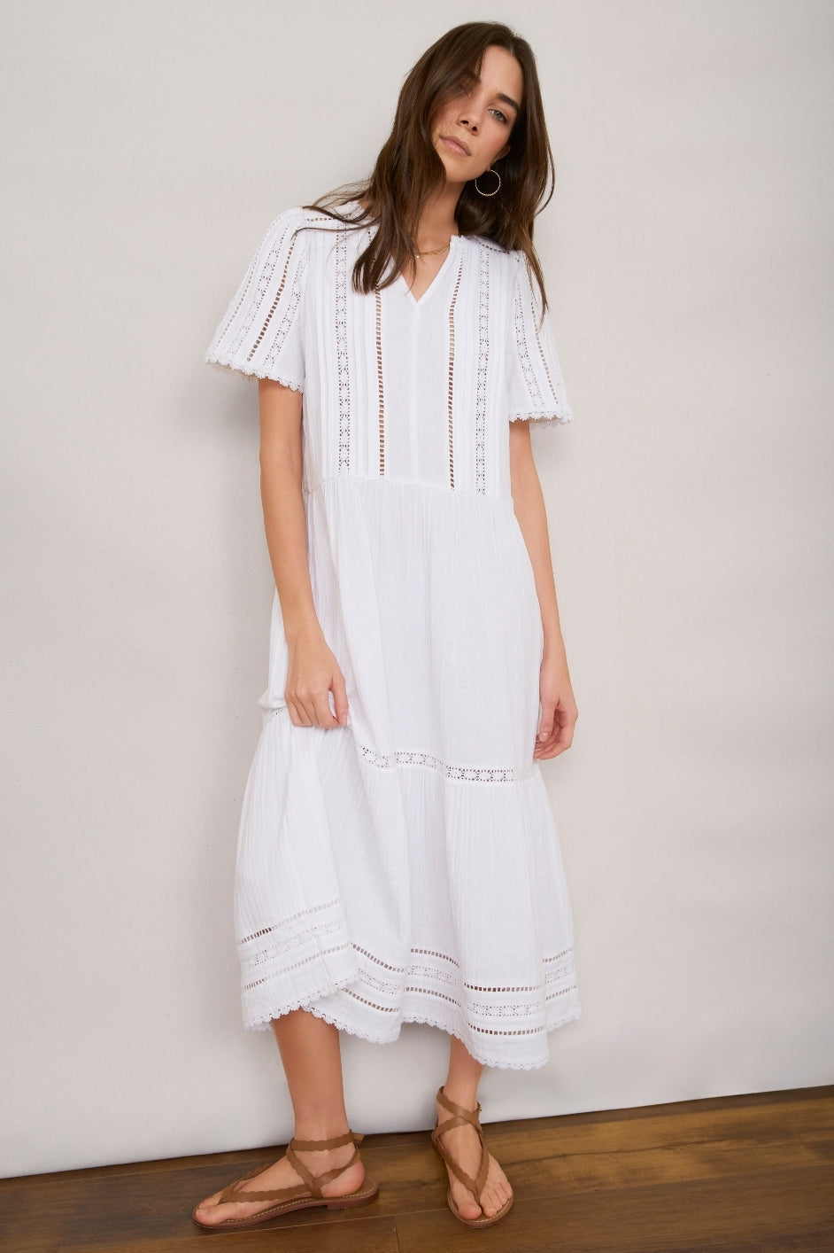 Melissa Dress - White