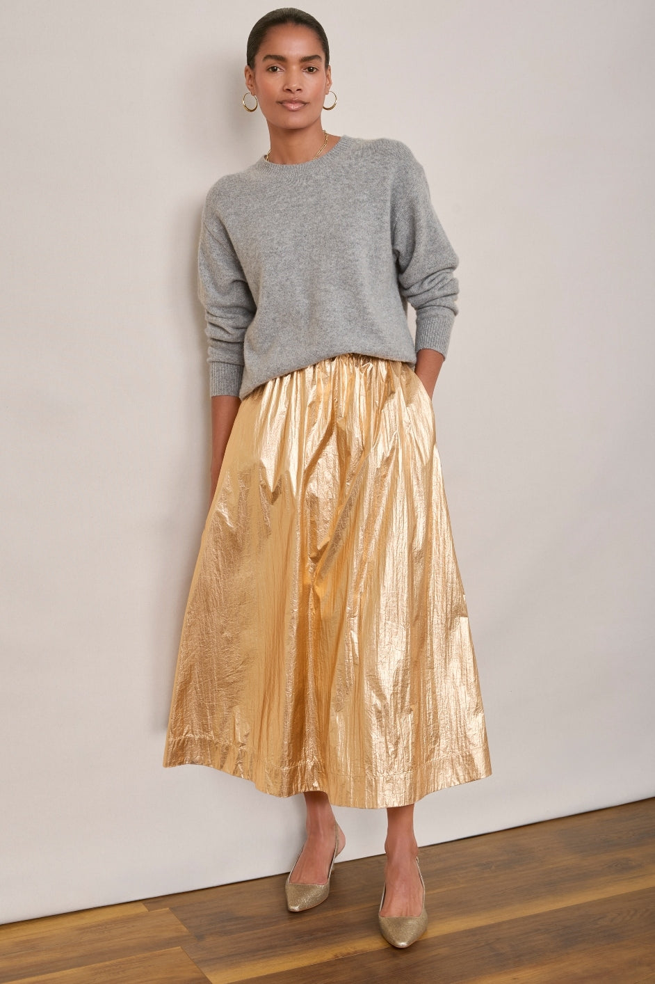 Mollie Skirt - Rose Gold