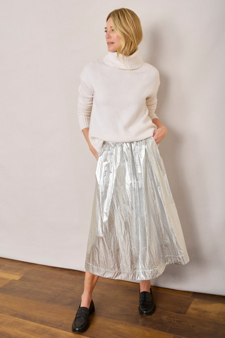 Mollie Skirt - Silver