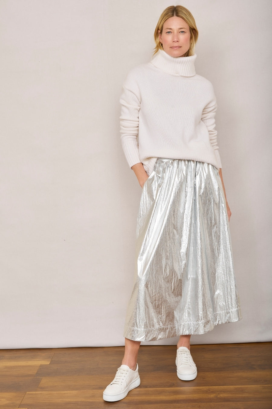 Mollie Skirt - Silver