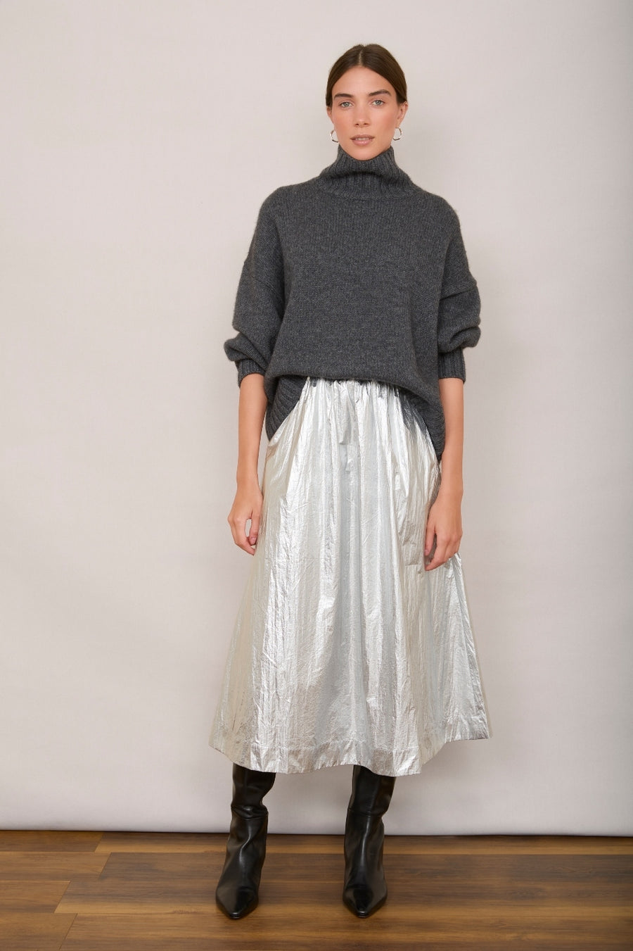 Mollie Skirt - Silver