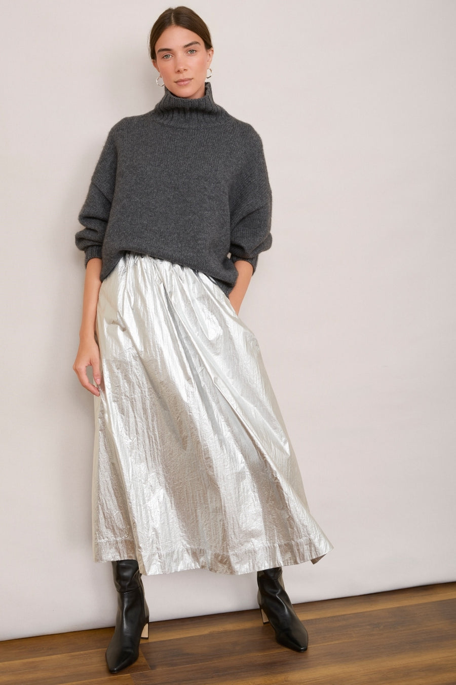 Mollie Skirt - Silver