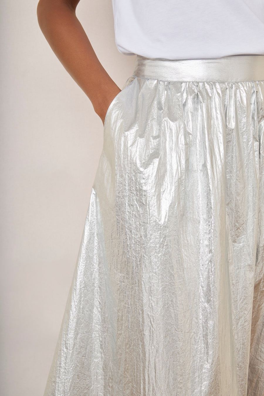 Mollie Skirt - Silver