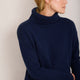 Nadia Funnel Neck Jumper - Midnight