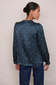 Norah Silk Blouse - Midnight Spot