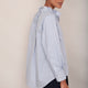 Odette Shirt - Blue/Sparkle Stripe