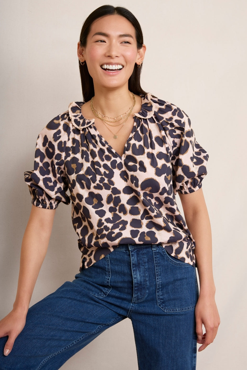 Ophelie Top - Leopard