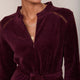 Paloma Velour Dress - Plum