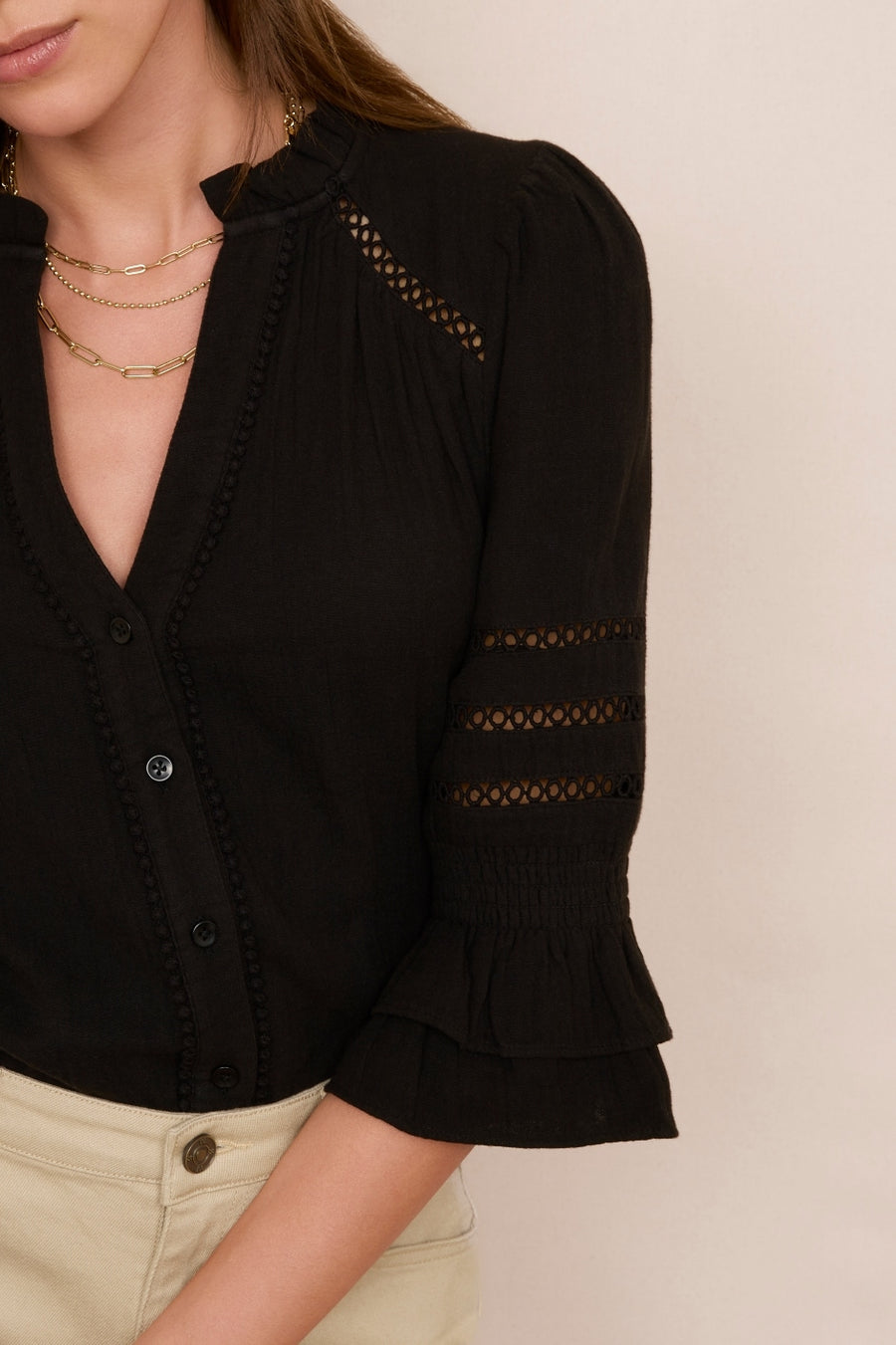 Parker Blouse - Black