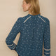 Parker Blouse - Blue Spot