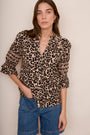 Parker Blouse - Leopard