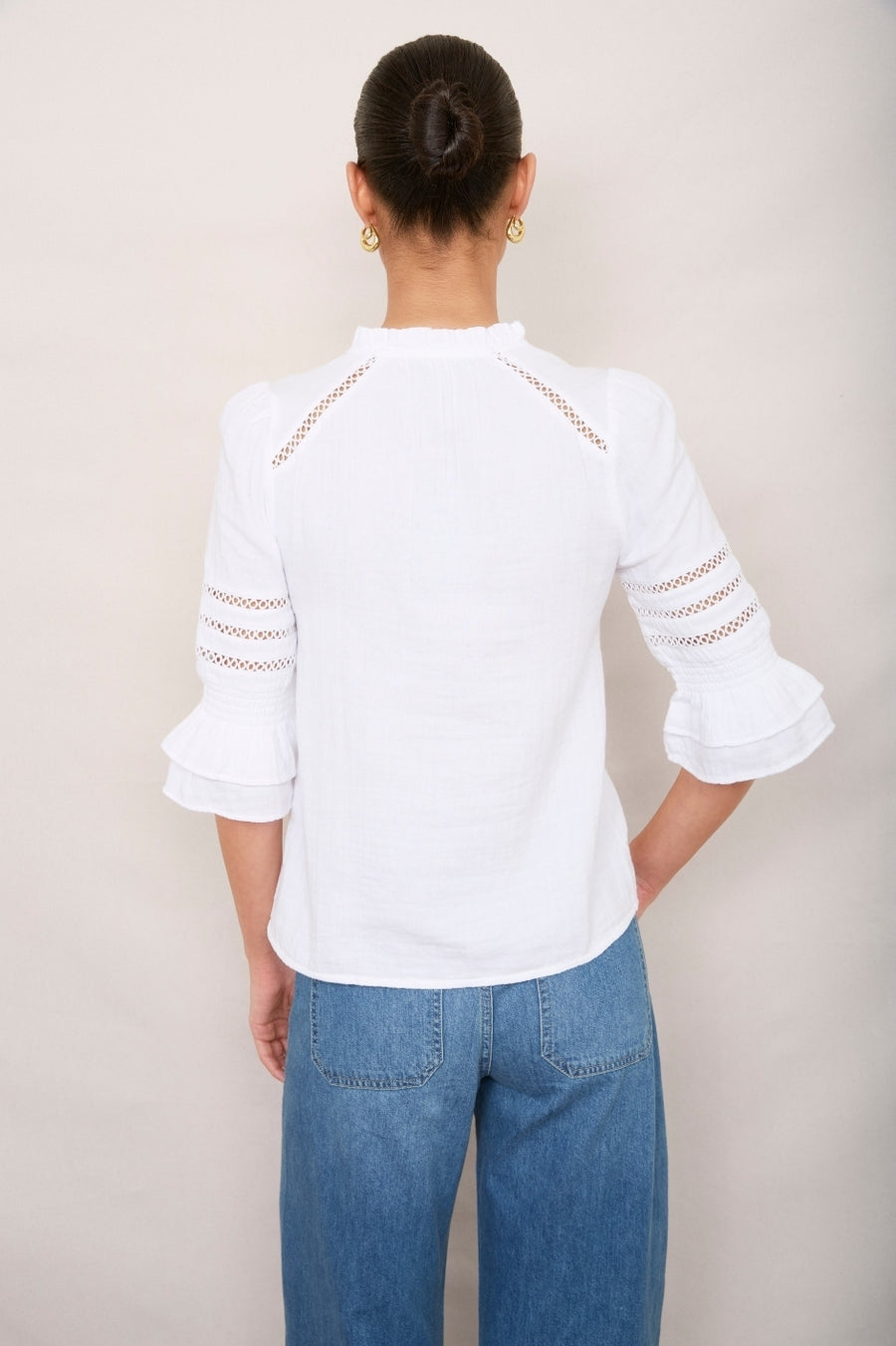 Parker Blouse - White