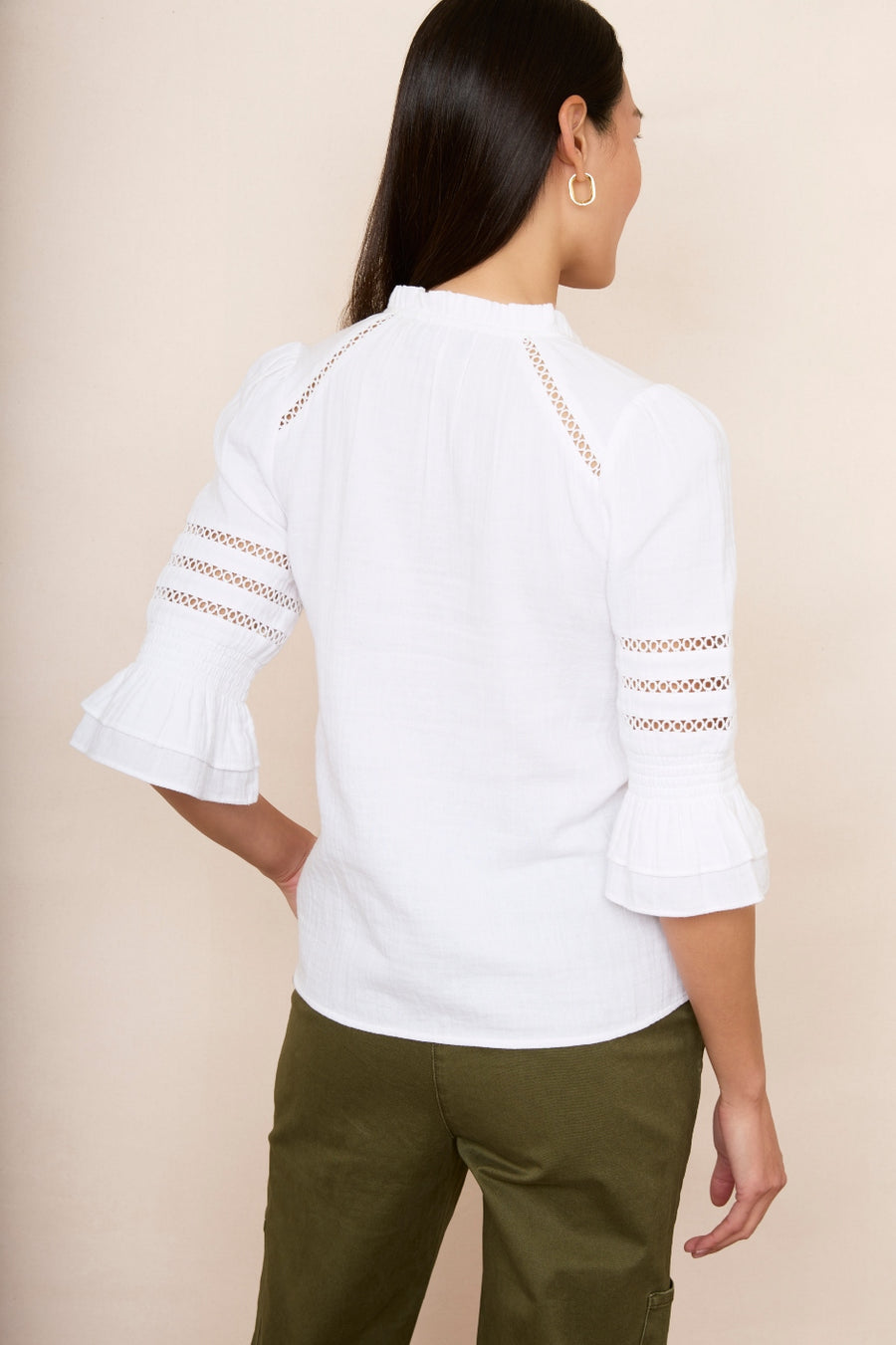 Parker Blouse - White