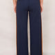 Penny Ponte Wide Leg Trouser - Deep Midnight