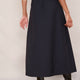 Romilly Wrapover Skirt - Midnight