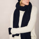 Rosie Cashmere Scarf - Midnight Sparkle