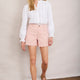 Ruby Scallop Short - Candy Floss Pink